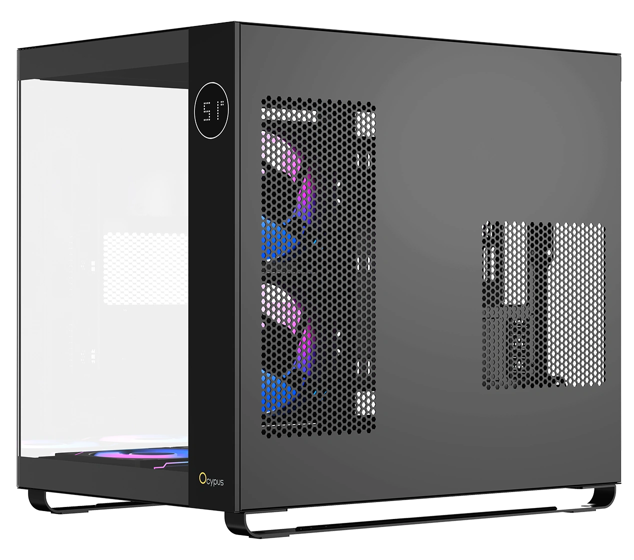 CASE OCYPUS IOTA C70 6FANS ARGB DIGITAL BLACK